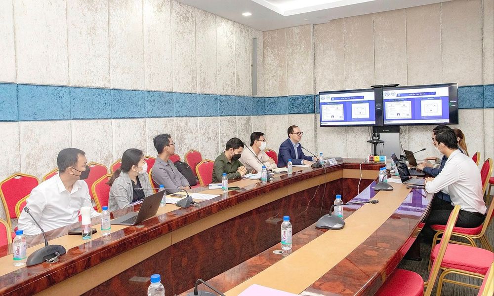 កិច្ចប្រជុំពិភាក្សាអំពីការដាក់ឱ្យប្រើថ្នាល verify.gov.kh សម្រាប់ផ្ទៀងផ្ទាត់ឯកសារ របស់ក្រសួងកសិកម្ម រុក្ខាប្រមាញ់ និងនេសាទ
