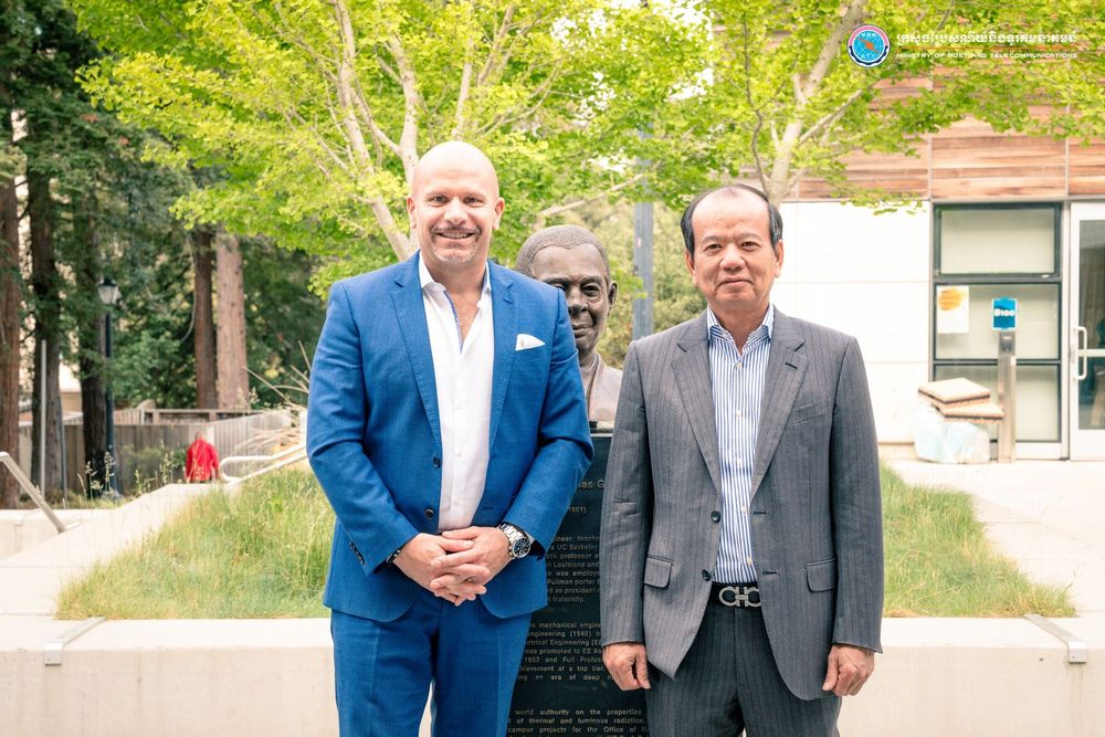 ឯកឧត្តមរដ្ឋមន្ត្រី ជា វ៉ាន់ដេត បានដឹកនាំគណៈប្រតិភូ ជួបប្រជុំពិភាក្សាការងារជាមួយក្រុមហ៊ុនបច្ចេកវិទ្យា នៅរដ្ឋកាលីហ្វ័រនីញ៉ា សហរដ្ឋអាម៉េរិក 1