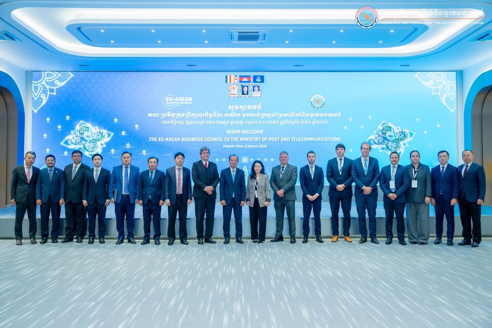 ឯកឧត្តមរដ្ឋមន្រ្តី ជា វ៉ាន់ដេត ទទួលជួបសម្ដែងការគួរសម និងពិភាក្សាការងារជាមួយគណៈប្រតិភូក្រុមប្រឹក្សាអឺរ៉ុប-អាស៊ាន