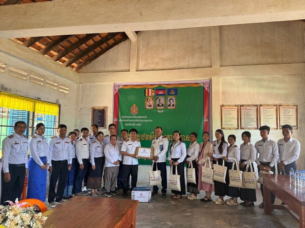 ពិធីចុះកិច្ចព្រមព្រៀងចងសម្ព័ន្ធមេត្រីភាពរវាងនាយកដ្ឋានបរិវត្តកម្មឌីជីថល នាយកដ្ឋានរដ្ឋបាល ជាមួយសាលាបឋមសិក្សាគោកប្រាសាទ ខេត្តឧត្តរមានជ័យ 5
