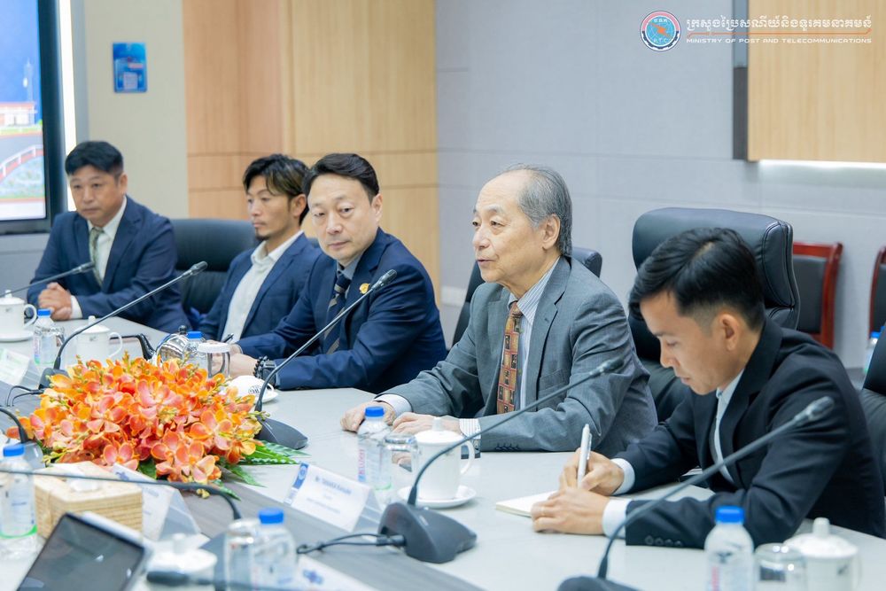 ឯកឧត្តមរដ្ឋមន្ត្រី ជា វ៉ាន់ដេត បានទទួលជួបពិភាក្សាការងារជាមួយឯកឧត្តម Takahashi Fumiaki ប្រធានសមាគមជប៉ុន-កម្ពុជា នៅទីស្តីការក្រសួង 1