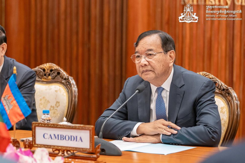 ឯកឧត្តម ប្រាក់ សុខុន ឧបនាយករដ្ឋមន្ត្រី រដ្ឋមន្ត្រីការបរទេស និងសហប្រតិបត្តិការអន្តរជាតិនៃព្រះរាជាណាចក្រកម្ពុជា បានជួបពិភាក្សាទ្វេភាគីប្រកបដោយផ្លែផ្កាជាមួយឯកឧត្តម កេស្ទូទីស ប៊ូឌ្រីស រដ្ឋមន្រ្តីការបរទេសនៃសាធារណរដ្ឋលីទុយអានី 1