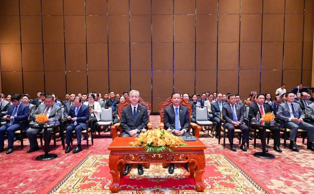 ឯកឧត្តម កាន់ ផារិទ្ធ រដ្ឋលេខាធិការ និងជាប្រធានលេខាធិការដ្ឋានជាតិកម្ពុជាសម្រាប់កិច្ចសហប្រតិបត្តិការមេគង្គ-ឡានឆាង បានចូលរួមនិងថ្លែងសុន្ទរកថា ក្នុងពិធីសម្ពោធជាផ្លូវការនៃការអនុវត្តគម្រោងស្តីពី «ការលើកកម្ពស់ផលិតភាព និងការចាប់យកបច្ចេកវិទ្យាសម្រាប់សហគ្រាសមីក្រូធុនតូច និងមធ្យម តាមរយៈការគាំទ្រគោលនយោបាយ នៅប្រទេសកម្ពុជា ឡាវ វៀតណាម» 2