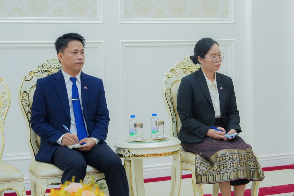 ឯកឧត្តមឧបនាយករដ្ឋមន្ត្រីប្រចាំការ វង្សី វិស្សុត ទទួលជួបពិភាក្សាការងារជាមួយឯកឧត្តម Sonexay Vannaxay ឯកអគ្គរដ្ឋទូតឡាវថ្មីប្រចាំកម្ពុជា 4
